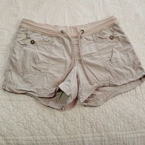 Khaki Shorts with drawstring